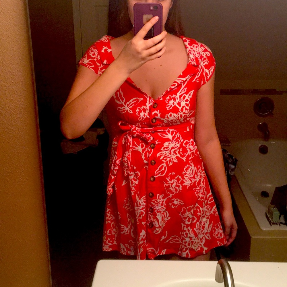 Free People Button up Dress